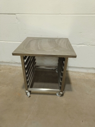 s/s mobile table - 90x85 cm 